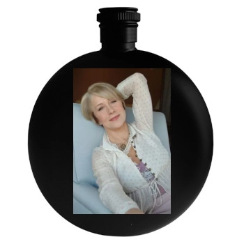 Helen Mirren Round Flask