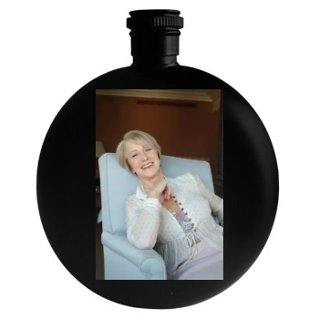 Helen Mirren Round Flask