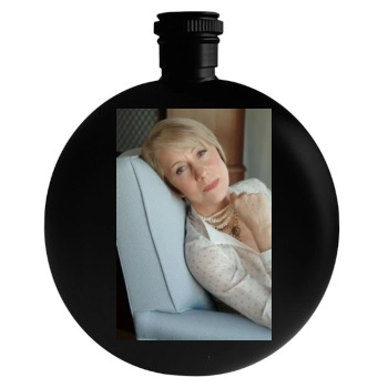 Helen Mirren Round Flask