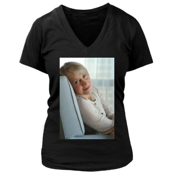 Helen Mirren Women's Deep V-Neck TShirt