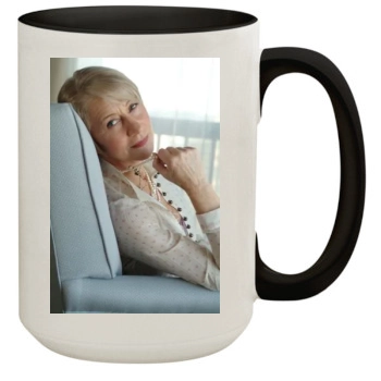 Helen Mirren 15oz Colored Inner & Handle Mug