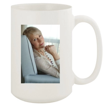 Helen Mirren 15oz White Mug