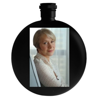 Helen Mirren Round Flask