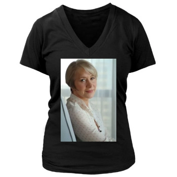 Helen Mirren Women's Deep V-Neck TShirt