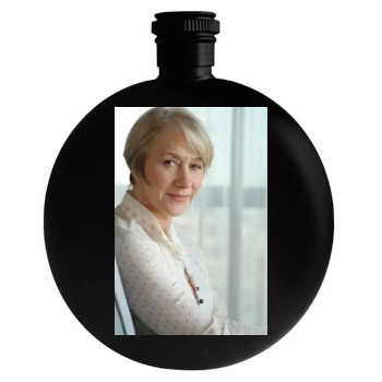 Helen Mirren Round Flask