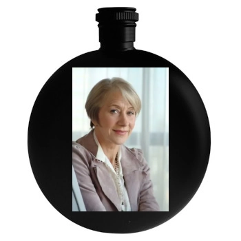 Helen Mirren Round Flask