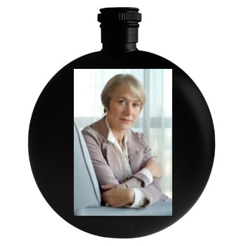 Helen Mirren Round Flask