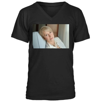 Helen Mirren Men's V-Neck T-Shirt