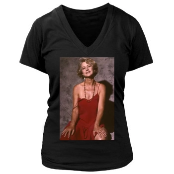 Helen Mirren Women's Deep V-Neck TShirt