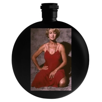 Helen Mirren Round Flask