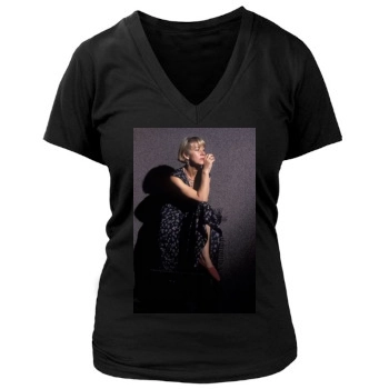 Helen Mirren Women's Deep V-Neck TShirt