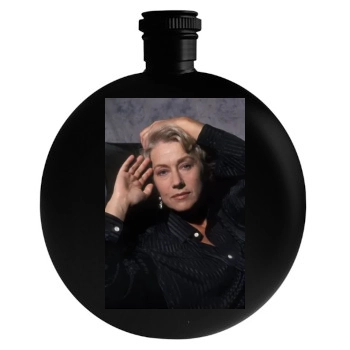 Helen Mirren Round Flask