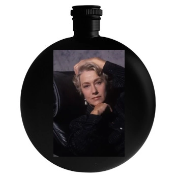 Helen Mirren Round Flask