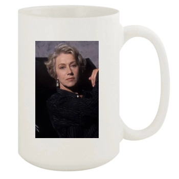 Helen Mirren 15oz White Mug