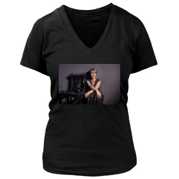 Helen Mirren Women's Deep V-Neck TShirt