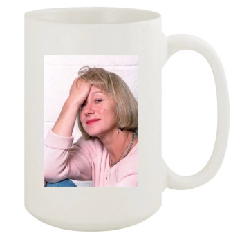 Helen Mirren 15oz White Mug