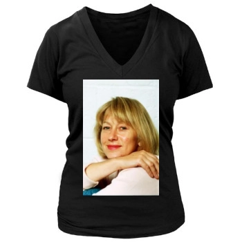 Helen Mirren Women's Deep V-Neck TShirt