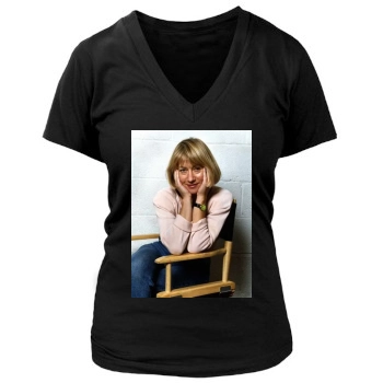 Helen Mirren Women's Deep V-Neck TShirt