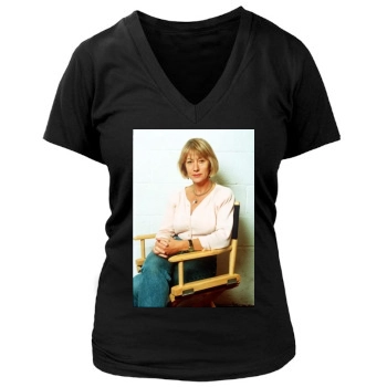 Helen Mirren Women's Deep V-Neck TShirt