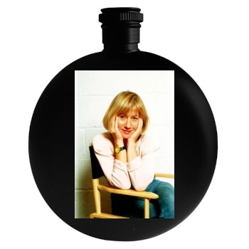 Helen Mirren Round Flask