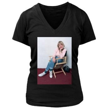 Helen Mirren Women's Deep V-Neck TShirt