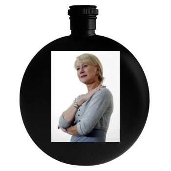 Helen Mirren Round Flask