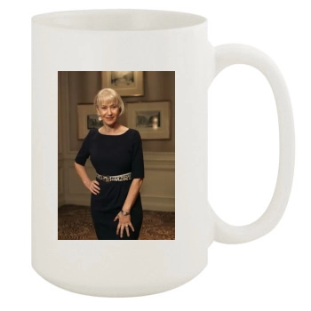 Helen Mirren 15oz White Mug