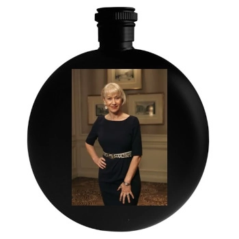 Helen Mirren Round Flask