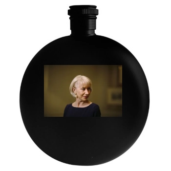 Helen Mirren Round Flask