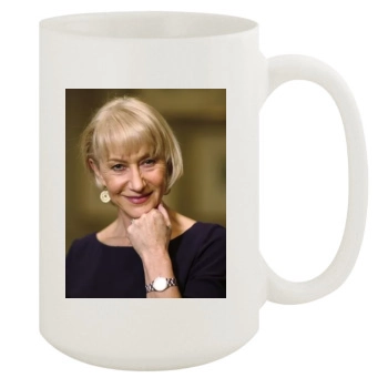 Helen Mirren 15oz White Mug