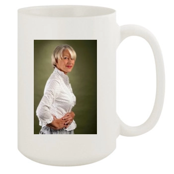 Helen Mirren 15oz White Mug