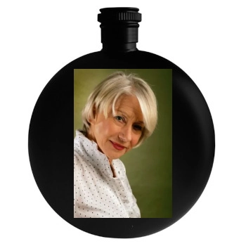 Helen Mirren Round Flask