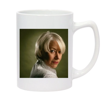 Helen Mirren 14oz White Statesman Mug