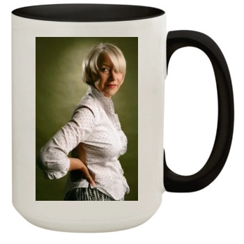 Helen Mirren 15oz Colored Inner & Handle Mug