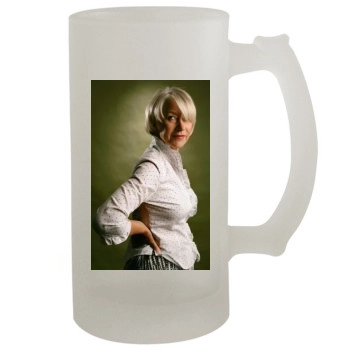 Helen Mirren 16oz Frosted Beer Stein