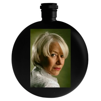 Helen Mirren Round Flask