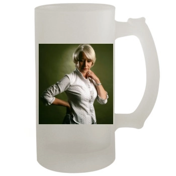 Helen Mirren 16oz Frosted Beer Stein