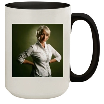 Helen Mirren 15oz Colored Inner & Handle Mug