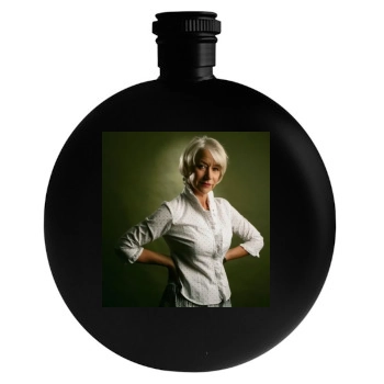 Helen Mirren Round Flask