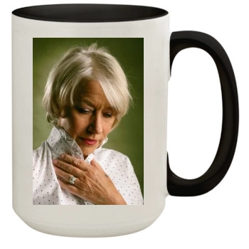 Helen Mirren 15oz Colored Inner & Handle Mug