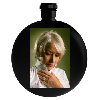 Helen Mirren Round Flask