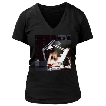 Helen Mirren Women's Deep V-Neck TShirt