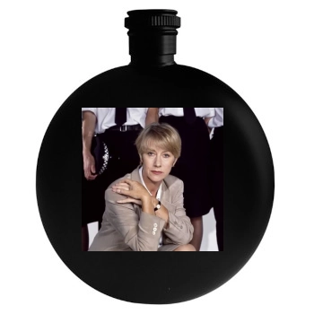 Helen Mirren Round Flask