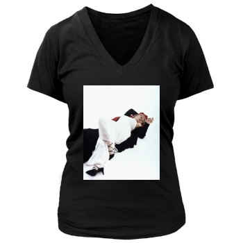 Helen Mirren Women's Deep V-Neck TShirt