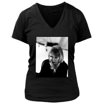 Helen Mirren Women's Deep V-Neck TShirt