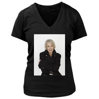 Helen Mirren Women's Deep V-Neck TShirt