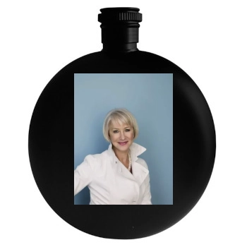 Helen Mirren Round Flask