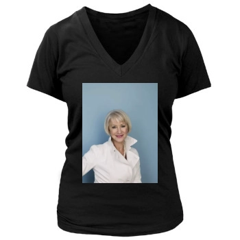 Helen Mirren Women's Deep V-Neck TShirt