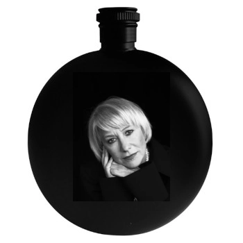 Helen Mirren Round Flask