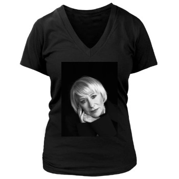 Helen Mirren Women's Deep V-Neck TShirt